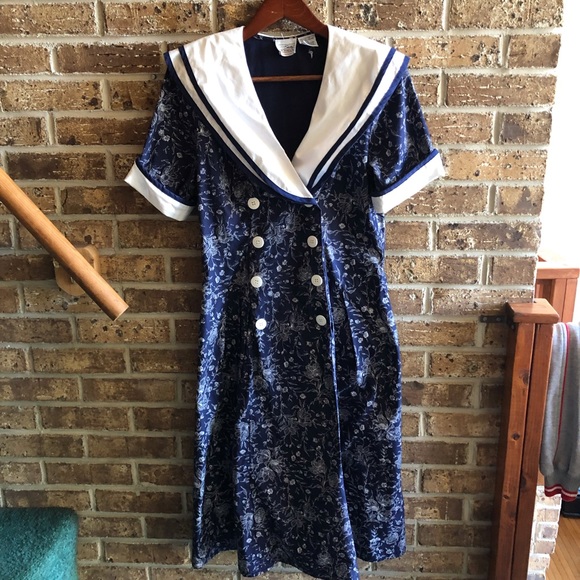 Vintage Shelly Michaels Dress Size 8 - Picture 4 of 10